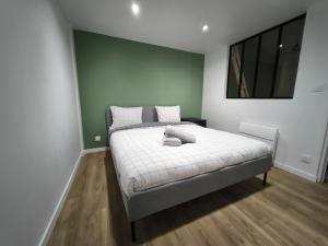 Bleu océan cosy avec accès autonome