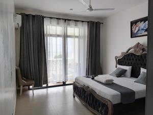 sea waves view nyali apartment