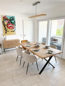 Ferienwohnung in Ahaus für 6 Gäste mit 2 Bädern und Loggia