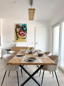 Ferienwohnung in Ahaus für 6 Gäste mit 2 Bädern und Loggia - 3hvězdičkové hotely ve městě Ahaus