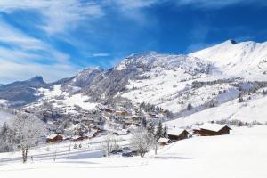 La Terrasse du Chinaillon 9p vue pistes plein sud