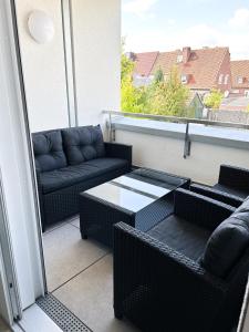 Ferienwohnung in Ahaus für 6 Gäste mit 2 Bädern und Loggia