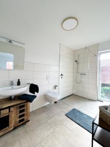 Ferienwohnung in Ahaus für 6 Gäste mit 2 Bädern und Loggia