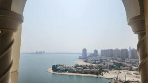 Pearl of Viva Bahriya Beachfront Studio with Panoramic Sea View, Balcony, Pool & Private Beach
