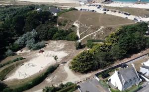 An Dorzell beach 60 meters