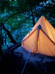 Tipi Nature a lOmbre des Tilleuls à Vialas en Cévennes