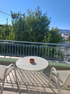 Bright apartment with balcony