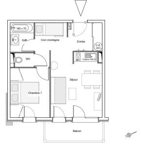 Résidence Le Criterium - Résidence Le Critérium 3Chalet D Appartement 13 MAE-2083