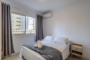 Apto completo a 50m da praia central - GCO0302