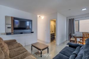 Apto completo a 50m da praia central - GCO0302