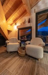 Grand appartement familial avec terrasses à 2 pas de pistes