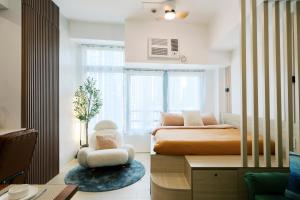 Breathtaking Eastwood City View, 3min walk to Malls, with Washer