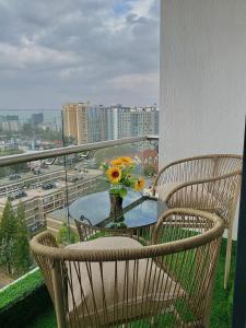 Soft Escape with Cozy Bar and Stunning Views