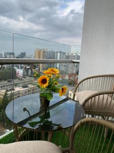 Soft Escape with Cozy Bar and Stunning Views