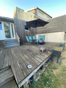 Charmante maison en pierre, avec terrasse et jardin privé