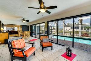 Canal-Front Gem with Lanai and Dock in Cape Coral