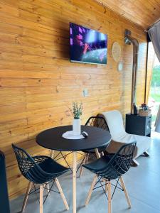 Chalé Tiny house com banheira e lareira