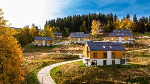 Wonder Home - Domki Hillside tuż przy stoku narciarskim - na terenie kompleksu plac zabaw i zewnętrzna siłownia, sklep, parking