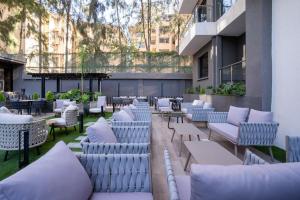 elegant luxury three bedroom apartment with swimming pool fully equipped gym children playing ground ample parking space and a relaxing rooftop with breathtaking scenic views