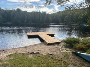 Algonquin Waterfront and Winter Paradise With Sunsets