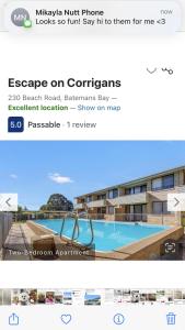 A Beach front Apartment