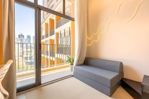 Easy Star - Charmoso studio com mezanino ao lado do Allianz - PJ01I