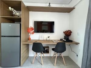 Studio Centro c piscina & academia – 2 min Metrô
