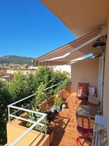 Studio avec vue panoramique en centre-ville