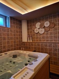 Apartmán so vstupom do privátneho wellness a výhľadom na hrad