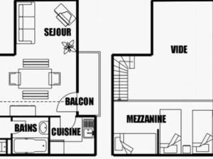 Appartement cosy 5 pers., pied des pistes, balcon est, proche commerces, parking & services - FR-1-572-94