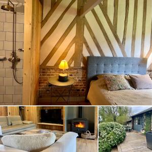 Paisible cottage au bord de l'eau -15 mn des côtes