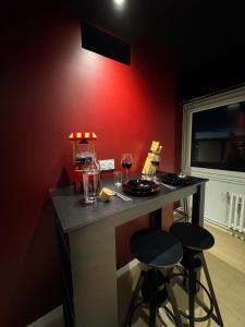 Appartement Thonon-les-Bains Cinéma privé & Écran géant proche Lac Léman