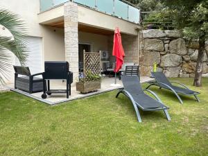 Appartement en bas de villa