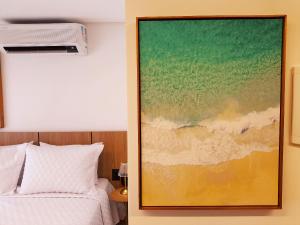 Flats térreo pé na areia no Alta Marine