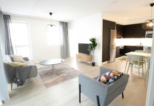 Central Apartment for 3 with Sauna in Downtown