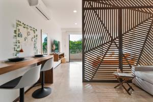 Vibra Bonito - Boho Chic Studio with Rooftop & Infinite Pool