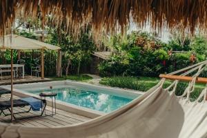 Bungalow with pool and Air Conditioning near playa Macao