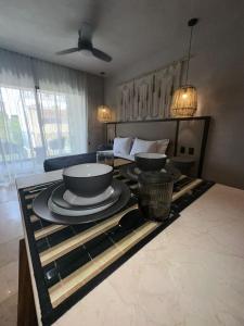 Studio with balcony in the downtown, WiFi 150MB, laundry and parking free