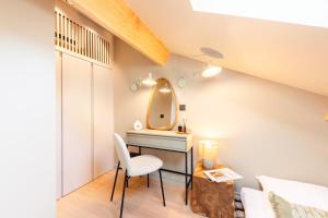 Chic 3 pièces Duplex clim & bureaux - 6 pers