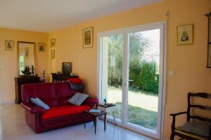 Family home 7 people, direct beach, sea view