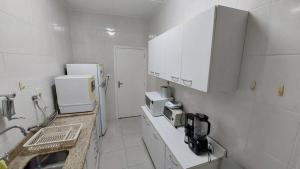 Apartamento Boqueirão Santos - Frente à praia