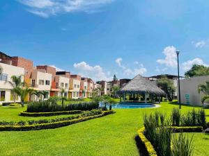 Casa Azul de descanso, alberca, billar, asador y roof garden privado