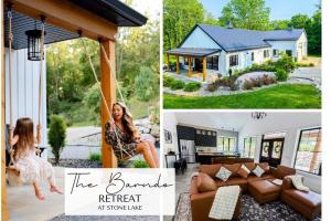 Luxury Barndo with Hot Tub, Indoor Sports Court, Private Acreage, and Near Notre Dame