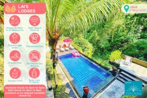 Lai's Lodges - Quiet Jungle Retreat w River & Jungle Views, 4Km to Central Ubud