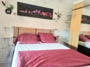 Maison sur vue montagne