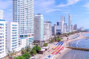 Spacious beachfront apartment
