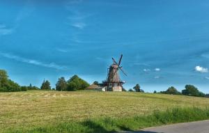 Lækker lejlighed med lille have