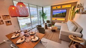 Amplio Apartamento Familiar con vista al Mar en Cartagena