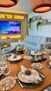 Amplio Apartamento Familiar con vista al Mar en Cartagena