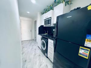 One bedroom and reception